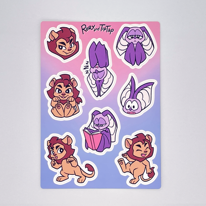 Rory and Tiptap (Vinyl Stickers)